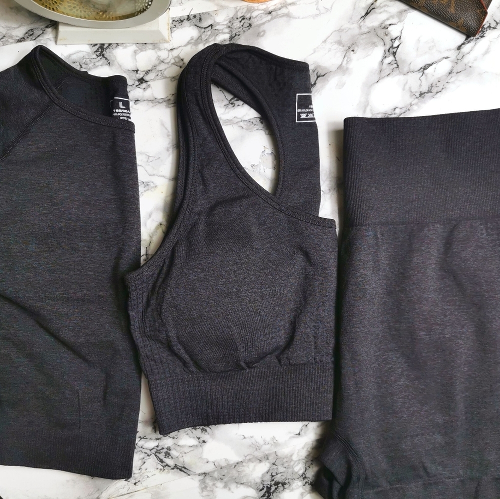 Vital seamless fitness 3 piece Set